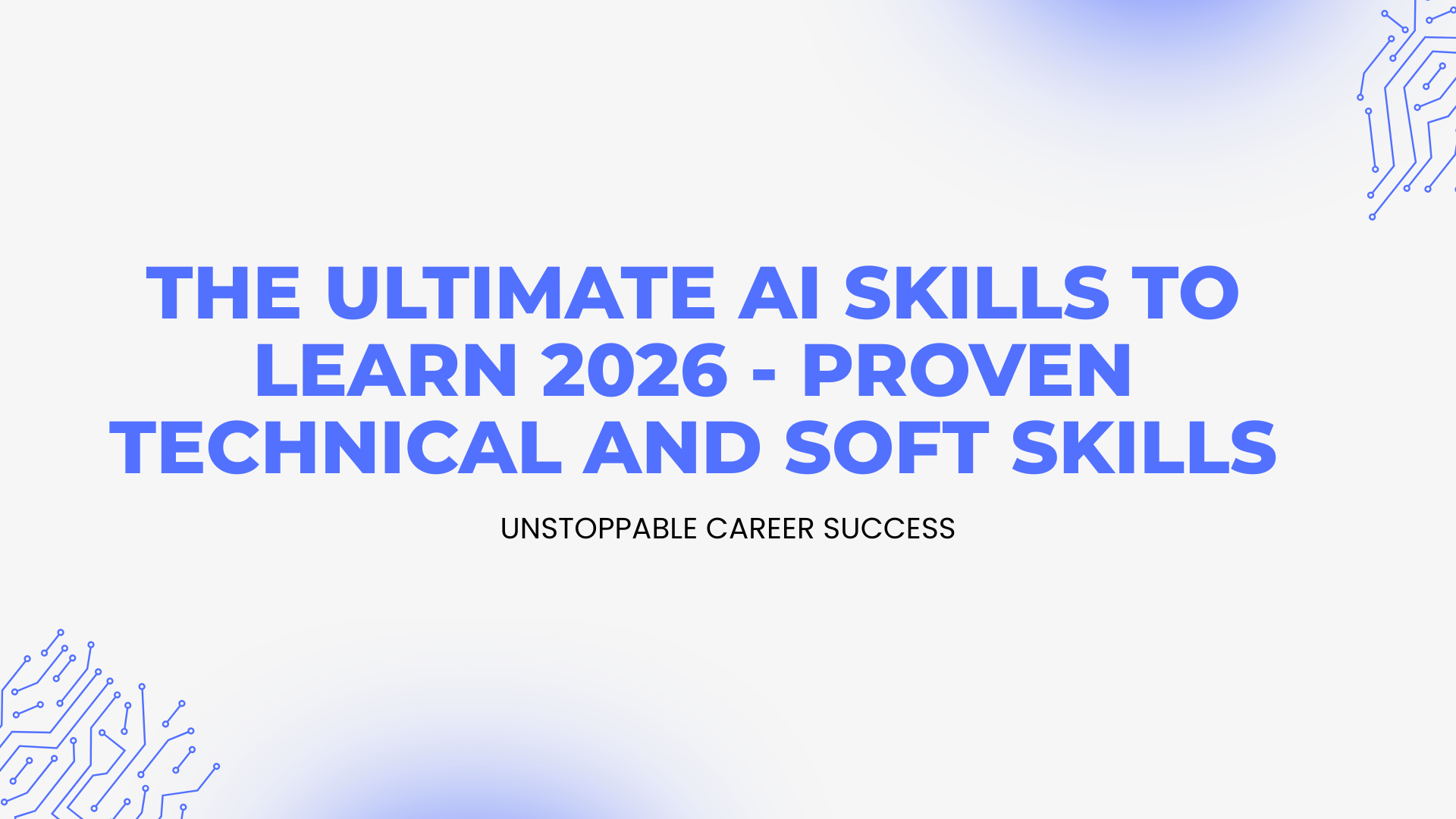 best ai skills to learn 2026